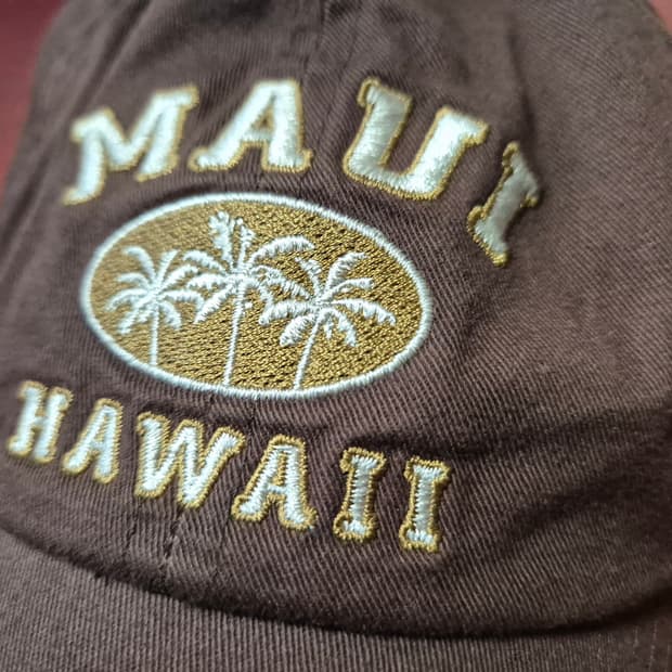 브라운 MAUI HAWAII 볼캡