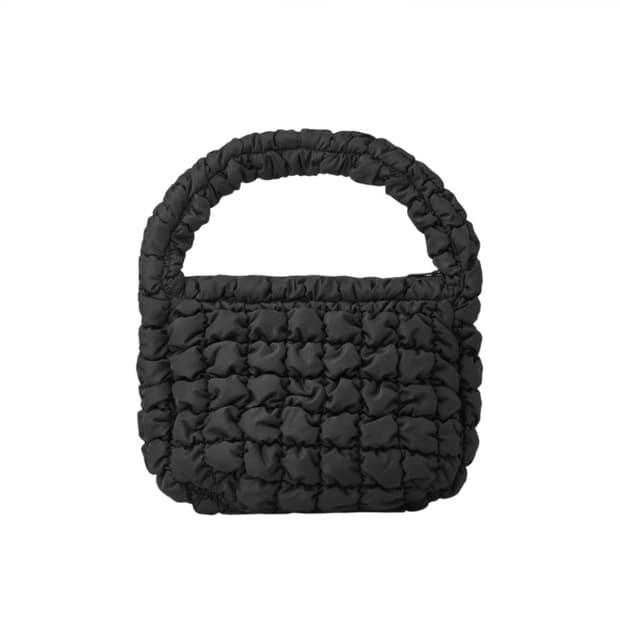 코스 퀼티드 미니백 블랙