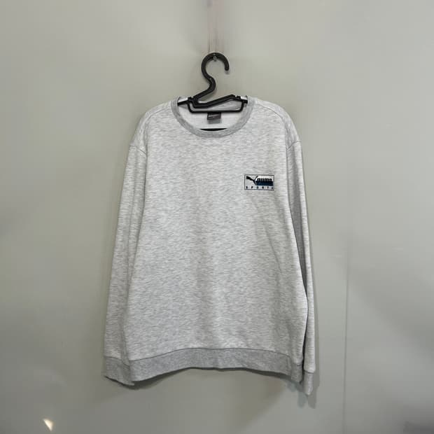 푸마 2024 남성 기모 맨투맨 티셔츠 105 상태최상