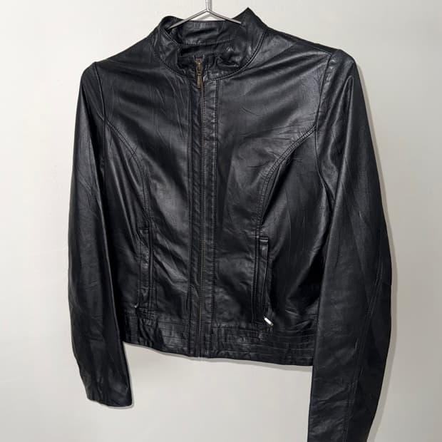 빈티지 양가죽 자켓