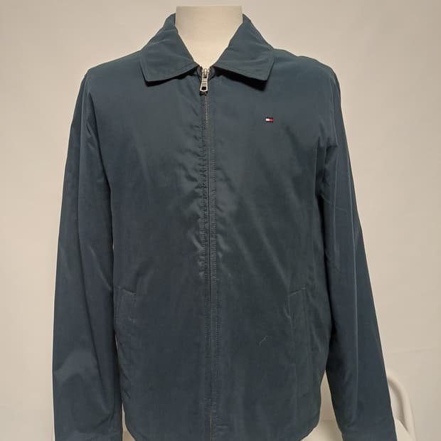 [S/95~100] 타미힐피거 집업 봄버 코치자켓(네이비)