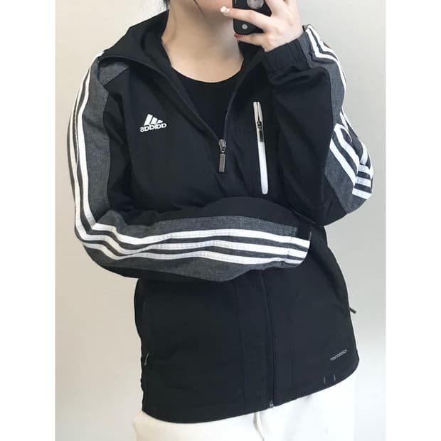 아디다스 트레이닝 바람막이 100