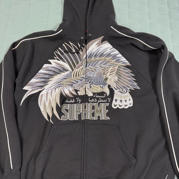 슈프림 팔콘 후드집업 XXL