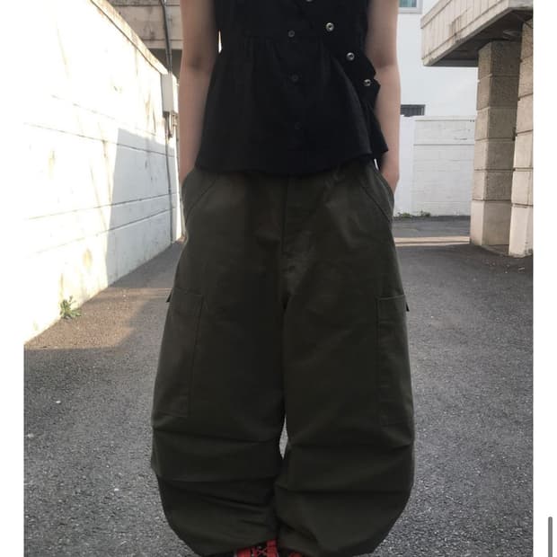 카고팬츠(카키)