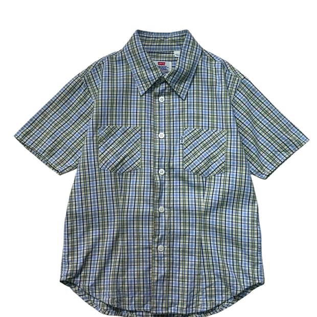 Levi's 리바이스 체크 반팔 셔츠