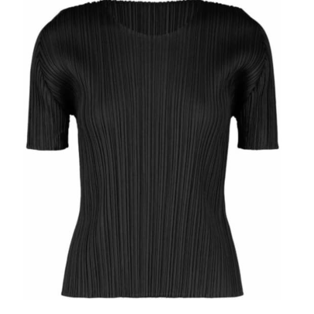 플리츠플리즈 베이직 탑 PP05JK103 블랙 사이즈4