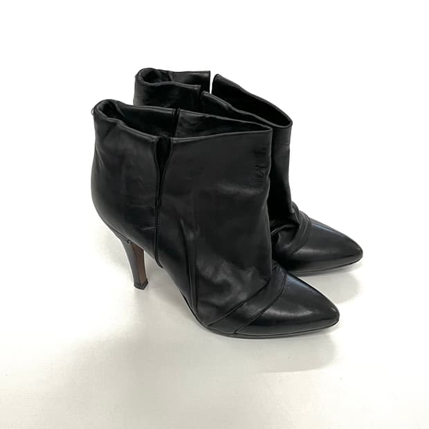 메종 마틴 마르지엘라 셔링 레더 앵클 부츠