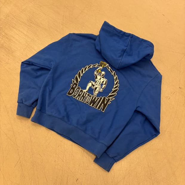 본투윈 빅로고 올림피아 후드티