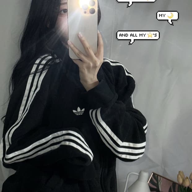 🐰아디다스 파이어버드 부클 대대장 집업🖤