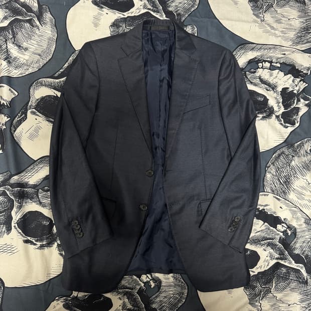 타임옴므 캐시미어 정장자켓 46사이즈(95) 제냐 원단