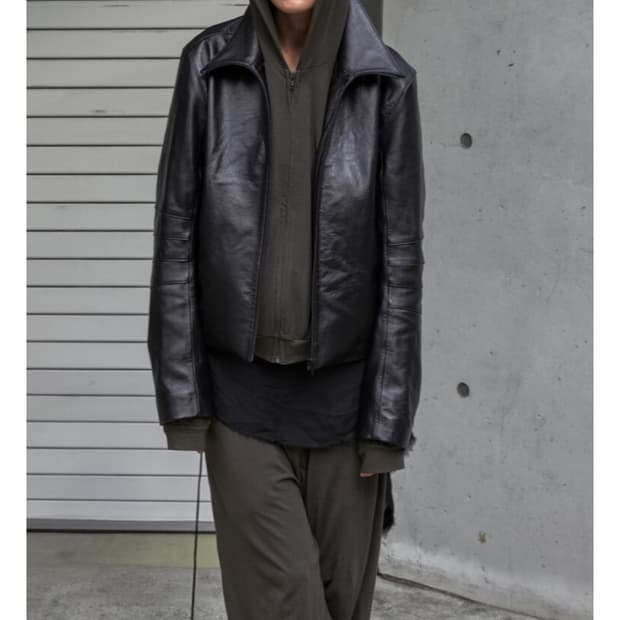 [구매] 머듈 014 레더 자켓 4