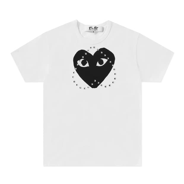 PLAY Stud Print Black T-Shirt