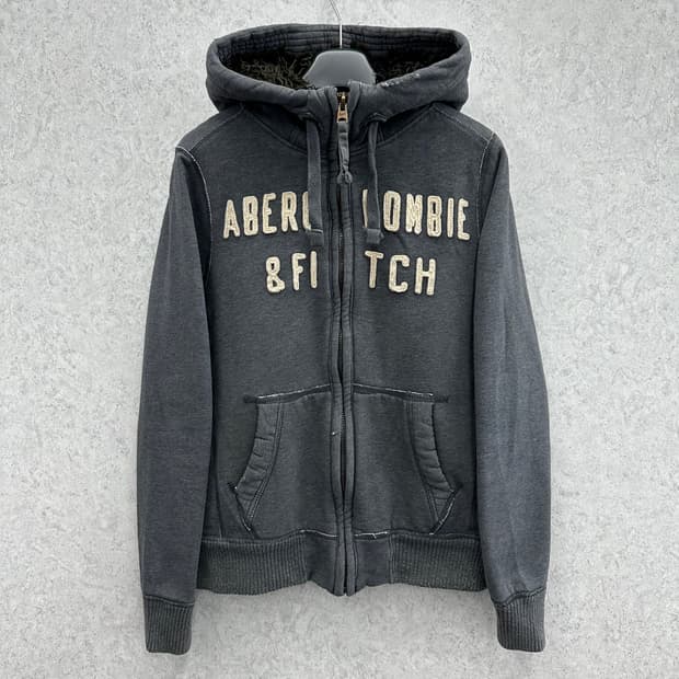 95 아베크롬비 울프죠 y2k 남자 후드집업