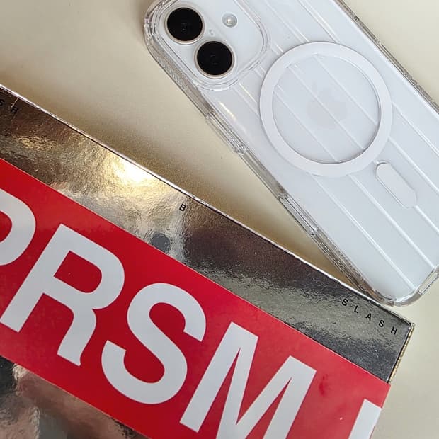 거의새거) 에스엘비에스 무신사 SLBS PRSM 맥세이프 케이스 아이폰