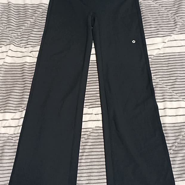 뮬라웨어 미사용 매우미세한약기모 스판팬츠 M 기장94