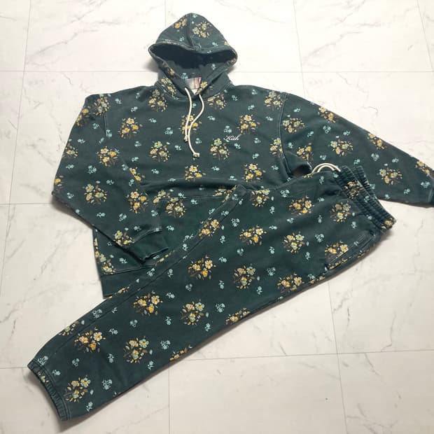 키스 KITH 22ss 베고니아 플로럴 윌리엄스3 스웻 후드 세트