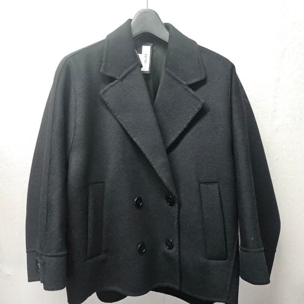 에디티드 모 더블 코트 자켓 55