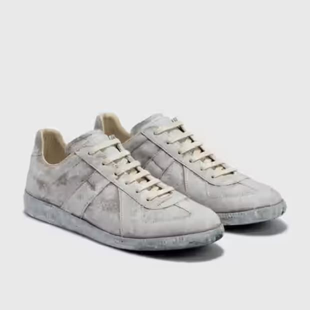 [42] 메종마르지엘라 페인팅 독일군 스니커즈