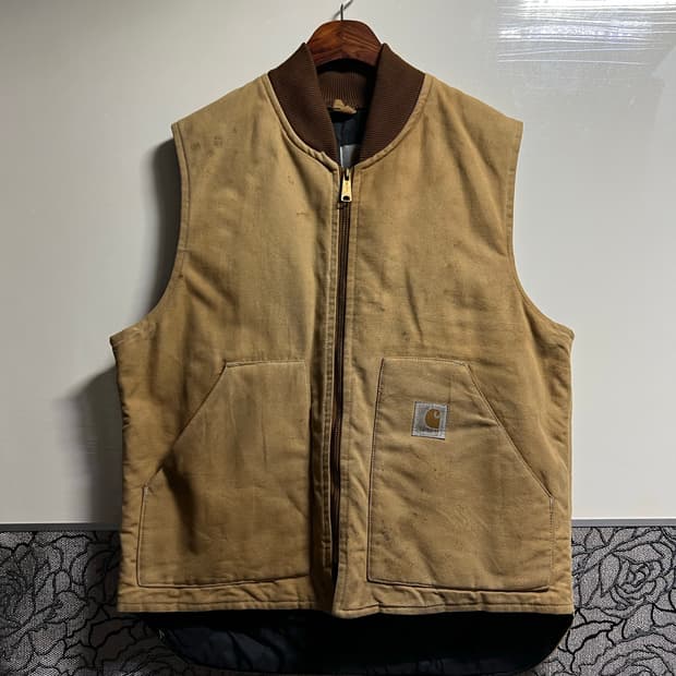 빈티지 칼하트 워크 베스트