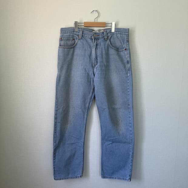 Levis 505 34x30 리바이스 연청