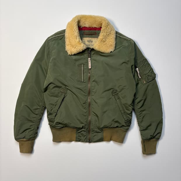 [M] 00s 알파인더스트리 B-15 플라이트 자켓 MA-1