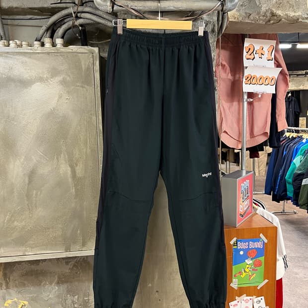 미스치프 밴딩 조거 팬츠 다크그린 M #csz2966
