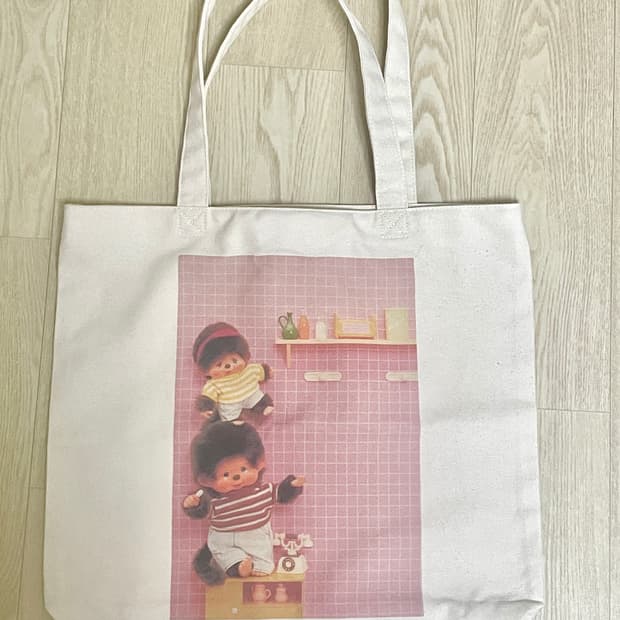 유니클로 몬치치 에코백