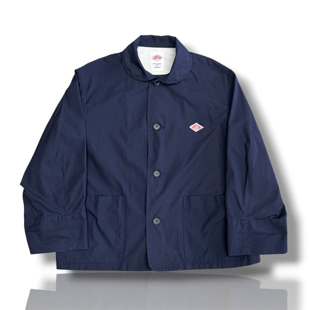 Made In Japan 단톤 38(M) 라운드 카라 워크 자켓 네이비