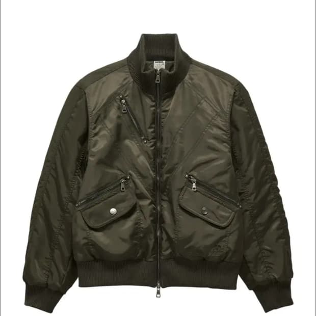 교환) 새상품 단델 ma-1 카키 3>>2 교환구해여