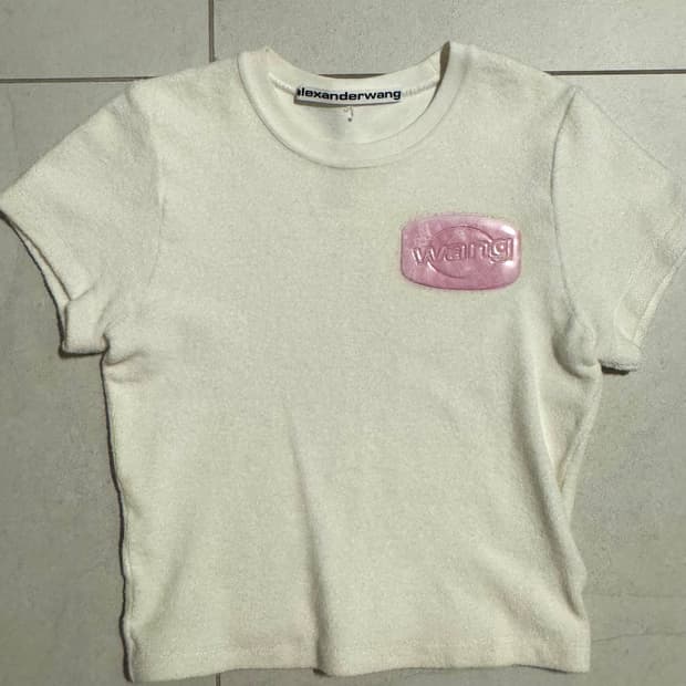 Alexander Wang 타월 반팔