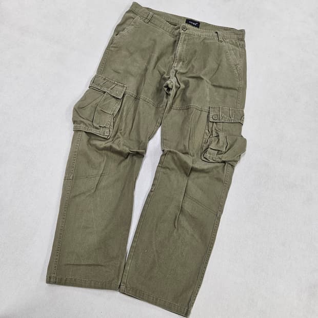 실측확인 빈티지 포켓 카고 팬츠 0619Y