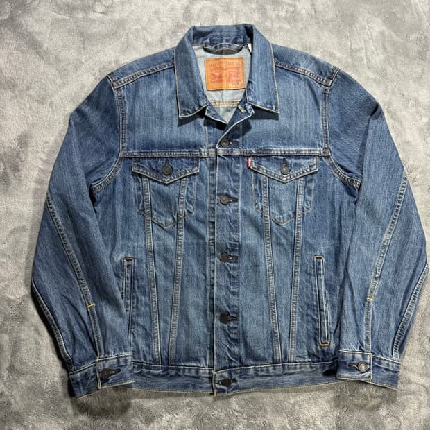 리바이스 데님 트럭커 청자켓 