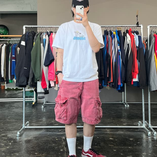 홀리스터 빈티지 카고 하프 팬츠
