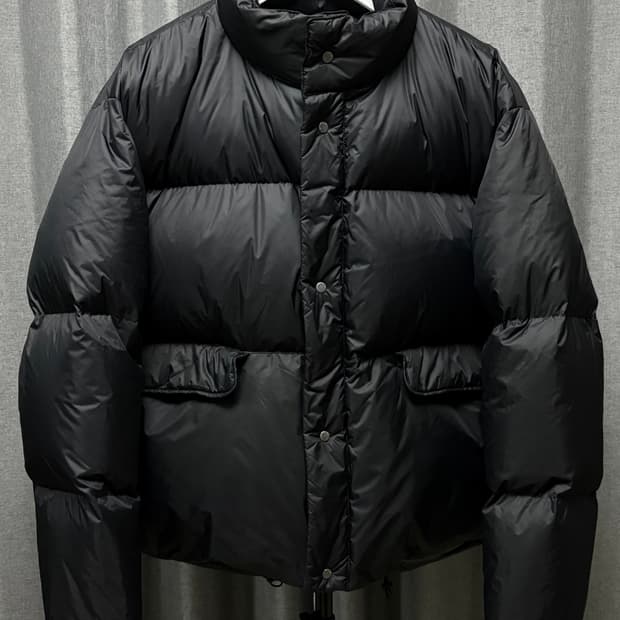 MNGU 오버사이즈드 포켓 다운 자켓 블랙 L사이즈(105~)