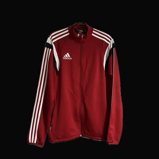 아디다스 CON14 TRG JK 레드 트랙탑 95 
