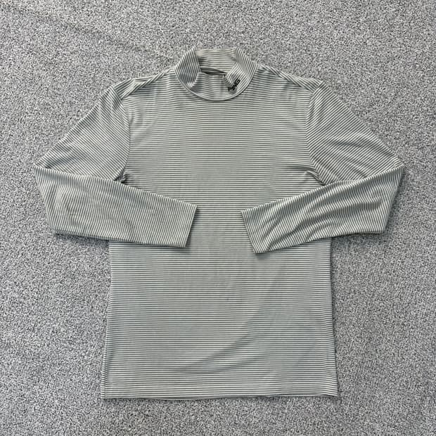 실측 PING 스트라이프 반목 긴팔티 0305J