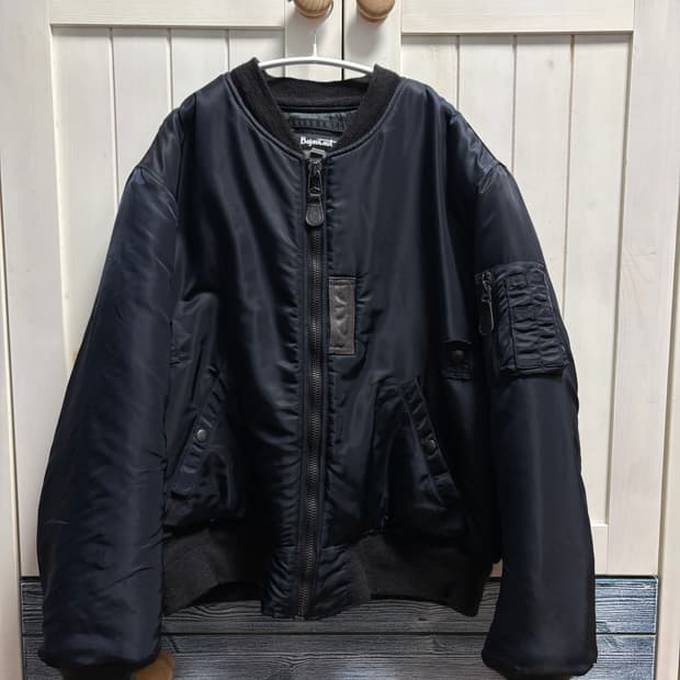 바자우라우트 ma-1 블랙 L 라지 사이즈