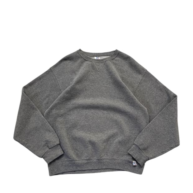 00s 러셀 무지 스웻셔츠