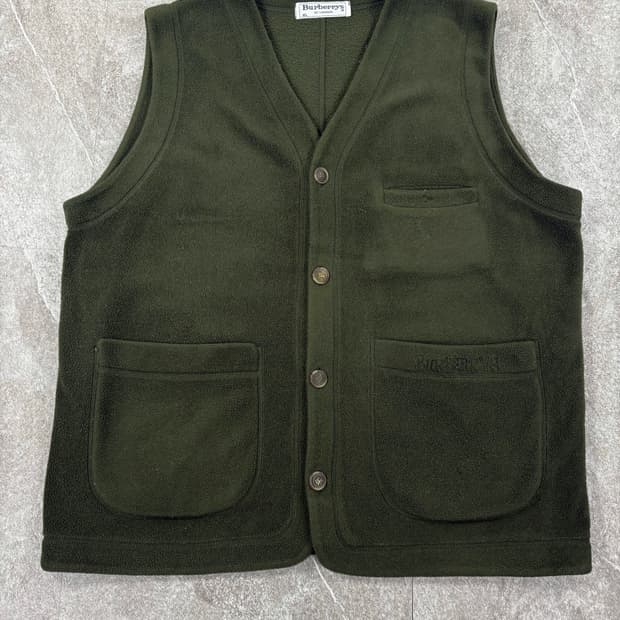 Burberrys 90's Fleece Vest  