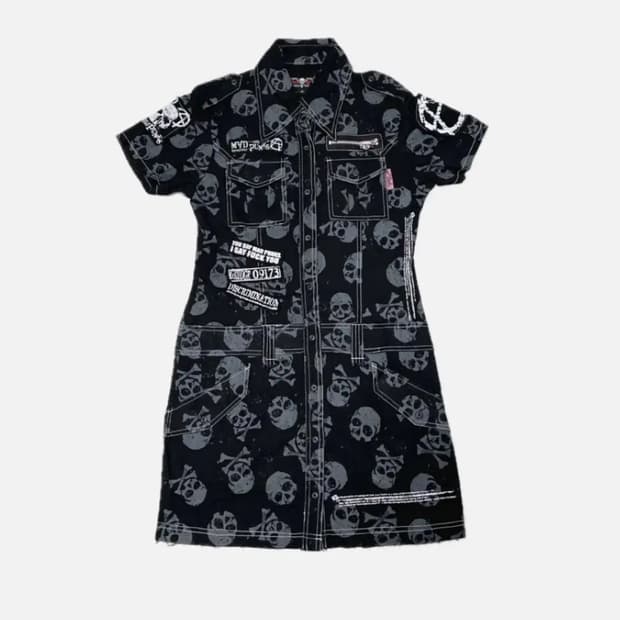 매드펑크 원피스 반팔