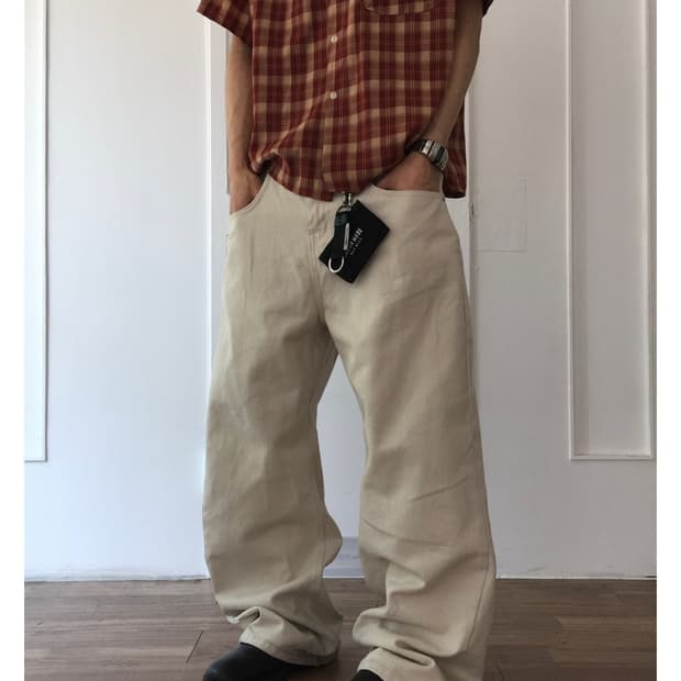 리이리 front line cotton pants 999휴머니티