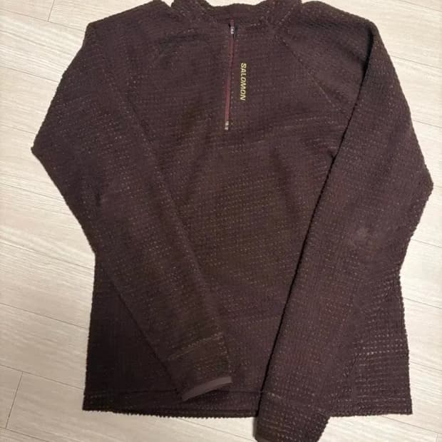 살로몬 하프 집 롱슬리브