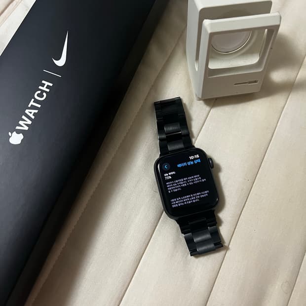 애플워치 SE 44mm 풀박스(+스트랩)