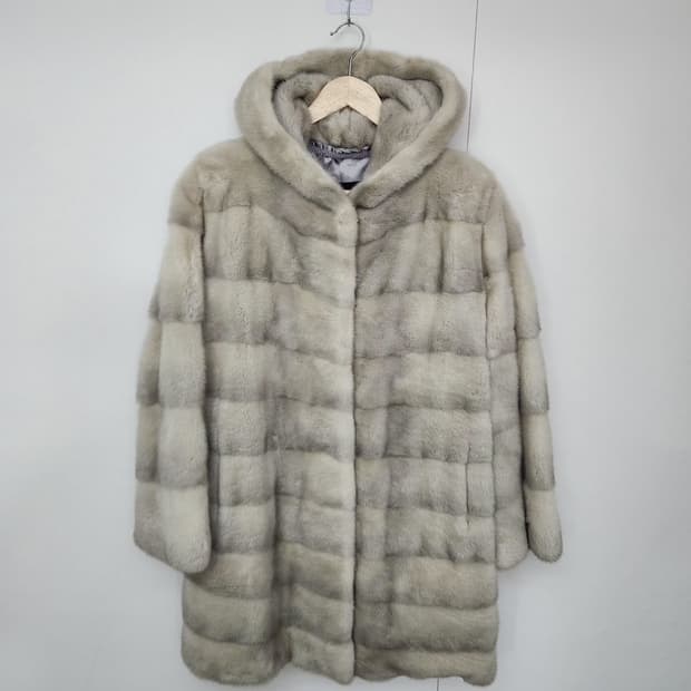 대동모피 밍크코트 후드밍크코트 95 66