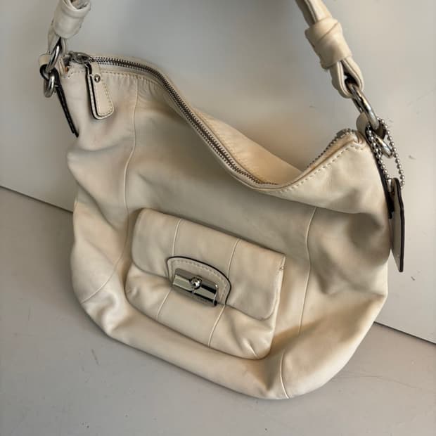 Old Coach Leather Bag