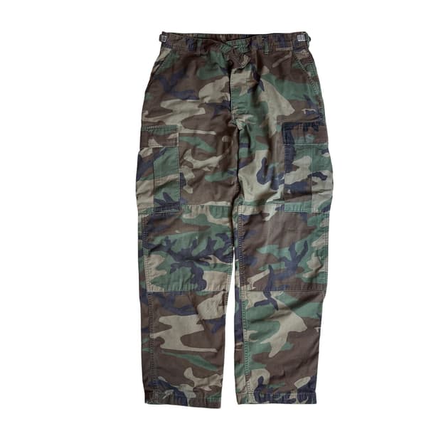 vintage woodland 카모팬츠