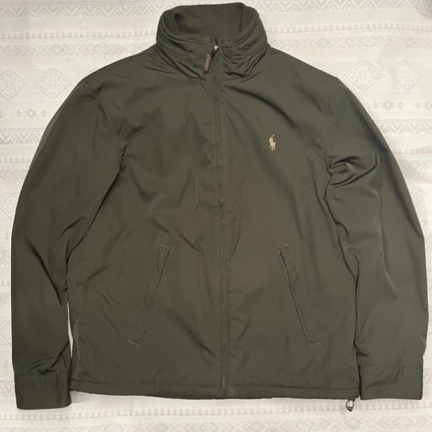폴로 기모 자켓