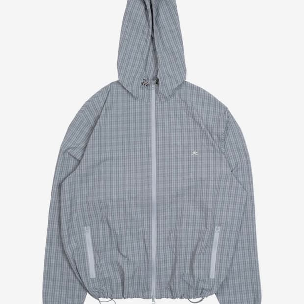 TCM check windstopper (sky blue)