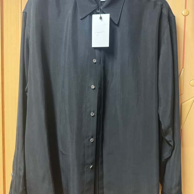 (새상품)(M 교환가능)유스 26ss 큐프라 셔츠 L 블랙