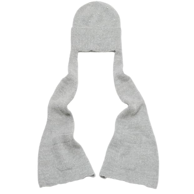타입서비스 Pocket Muffler Beanie [Grey]